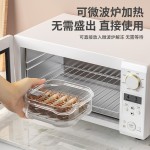 食品级冰箱分装盒冻肉保鲜盒分格盒子冷冻收纳分类盒家用保鲜密封