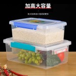 包邮商用透明食品级冰箱保鲜盒大容量密封盒耐高温冰柜食物收纳盒