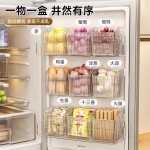 冰箱侧门收纳盒厨房鸡蛋分装整理神器食品级内侧面置物架储物盒子