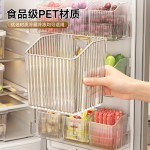 冰箱侧门收纳盒厨房鸡蛋分装整理神器食品级内侧面置物架储物盒子