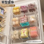 冰箱侧门收纳盒厨房鸡蛋分装整理神器食品级内侧面置物架储物盒子
