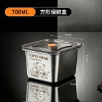 特价包邮加厚不锈钢方形保鲜盒带盖冰箱冷藏耐高温厨房密封收纳盒