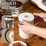 不锈钢304密封罐咖啡豆干果杂粮加厚储存罐多容量排气阀保鲜罐
