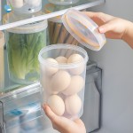 厂家直销五谷杂粮密封罐透明食品级厨房保鲜盒干果零食便携收纳罐