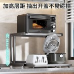 厨房微波炉架子电饭煲多层置物架家用台面锅具收纳放烤箱储物支架