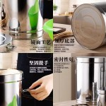 防潮防虫米桶不锈钢茶叶桶大容量铁皮桶储物罐密封桶陈皮储存罐