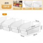透明冰箱收纳盒厨房整理神器抽屉盒子食品储物盒整理盒鸡蛋保鲜盒