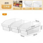 透明冰箱收纳盒厨房整理神器抽屉盒子食品储物盒整理盒鸡蛋保鲜盒