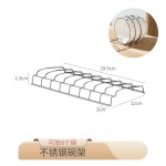 米木杯子收纳架橱柜分层置物架碗碟沥水可叠加厨房茶水杯玻璃杯架