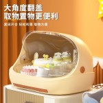 婴儿奶瓶收纳盒沥水架家用厨房防尘碗柜水杯收纳盒沥水杯架置物架
