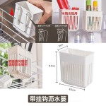 日式厨房沥水架筷子筒壁挂式筷笼刀叉餐具置物架家用简约沥水收纳