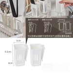 日式厨房沥水架筷子筒壁挂式筷笼刀叉餐具置物架家用简约沥水收纳