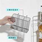 不锈钢筷子筒壁挂式厨房用品家用刀具筷笼置物架多功能收纳挂架