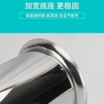不锈钢筷子筒奶茶店吸管筒筷子篓沥水刀叉勺烧烤签子桶竹签收纳筒