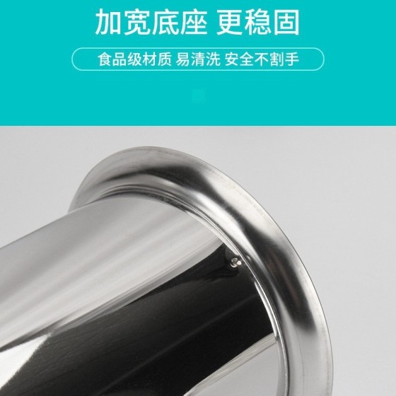 不锈钢筷子筒奶茶店吸管筒筷子篓沥水刀叉勺烧烤签子桶竹签收纳筒