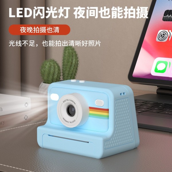 DIY05儿童相机可拍照可打印玩具拍立得照相机批发相纸儿童礼物