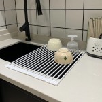厂家硅胶沥水架厨房多功能置物架可折叠水槽碗筷滤水架碗盘收纳架