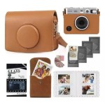 适用拍立得Instax Mini EVO相机包照片袋相册相框钢化膜套装