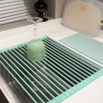 现货硅胶沥水架厨房多功能置物架可折叠水槽碗筷滤水架碗盘收纳架