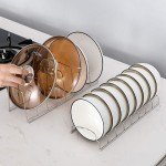 不锈钢碗碟架沥水架家用厨房橱柜抽屉碗架晾碗碟架置物架碗盘收纳