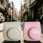 适用拍立得mini13 /12/ 11相机保护套 便携可调节肩带斜挎相机包