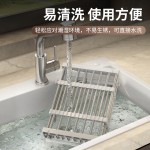 厨房置物架水槽可伸缩沥水篮洗水果菜篮子水果盘沥水架晾碗架家用