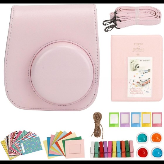拍立得相机配件套装6合1 instax mini12 11 9相机包滤镜相框相册