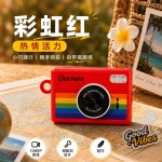 跨境热卖复古胶片风迷你数码相机学生礼物口袋卡片机拍照录像钥匙