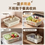 鸿俊达台面沥水碗架厨房置物架家用碗碟收纳架多功能收纳篮沥水篮