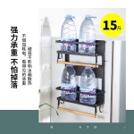 厨房冰箱磁吸储物折叠置物架侧面收纳盒壁挂式调料架保鲜膜袋批发