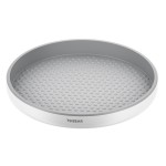 厨房多功能旋转调料盘收纳调味架圆形化妆品收纳置物架收纳整理