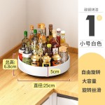 旋转调料架置物架油瓶调味品架子油盐酱醋收纳台面转盘家用