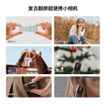 跨境高清2k翻屏迷你相机随身便携微型拍摄录像数码小相机可翻转屏