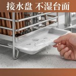 厨房置物架不锈钢筷子收纳盒筷子笼壁挂家用勺子筷子筒收纳架