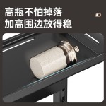 厨房台面置物架可调节高度调味调料刀架多功能厨具用品落地收纳架