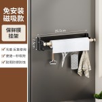 磁吸置物架免打孔磁铁冰箱置物架侧面挂壁式厨房调料架跨境收纳架