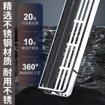 厨房置物架不锈钢304壁挂架多功能调味架挂钩挂勺收纳架抹布杆架