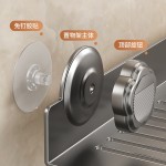 跨境新款免钉贴安装水龙头置物架厨房浴室卫生间水龙头置物架批发