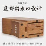 批发刀架厨房用品刀具菜刀收纳架置物架放菜刀架刀具架木刀架