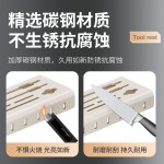 免打孔刀架收纳架筷笼筷子筒壁挂式厨房刀架置物架多功能收纳架