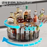 厨房置物架旋转调料置物架多功能家用佐料调味瓶调料架桌面收纳架