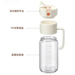 自动开盖玻璃油壶厨房装酱油香油容器防尘防漏控油瓶跨境集采现货