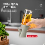 喷油壶家用食用油橄榄油玻璃油壶按压式雾化空气炸锅喷油壶油罐子