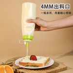 定量挤酱瓶商用挤压瓶番茄酱果酱沙拉酱瓶子酱油瓶加厚尖嘴调料瓶