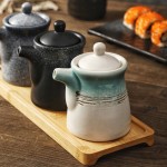 酱油壶醋壶陶瓷调料壶胡椒罐日式料理调味瓶