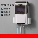 紫外线消毒筷子筒家用厨房收纳盒壁挂式筷子笼带烘干多功能筷笼