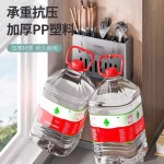 筷子筒厨房壁挂式免打孔勺子叉子筷子笼家用多功能置物架厨房收纳