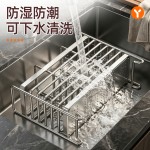 不锈钢筷子筒厨房筷子收纳盒壁挂多功能锅铲勺子沥水置物架筷子篓