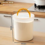 百纳邦首大容量加厚圆形透明米桶家用厨房五谷杂粮收纳桶密封米桶