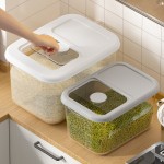 米桶家用防虫防潮密封大米面粉容器大容量食品级储米缸透明装米桶